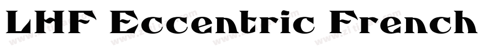 LHF Eccentric French Regular字体转换